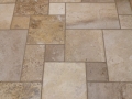 Multi-Size Pattern Tile Floor