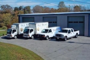 Tile Right Truck Fleet in Knoxville TN